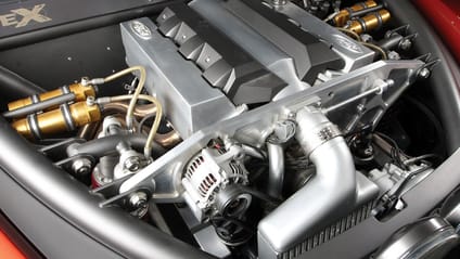 Ford EX concept engine detail