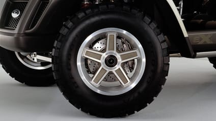 Ford EX concept wheel detail