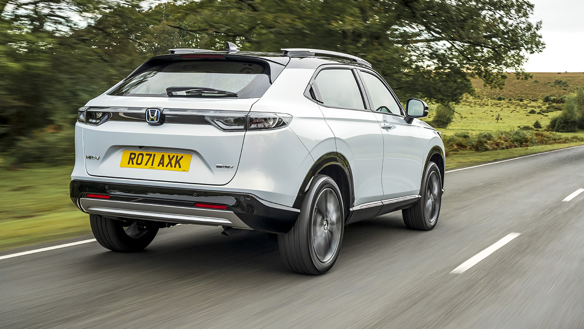 Honda HR-V crossover rear dynamic
