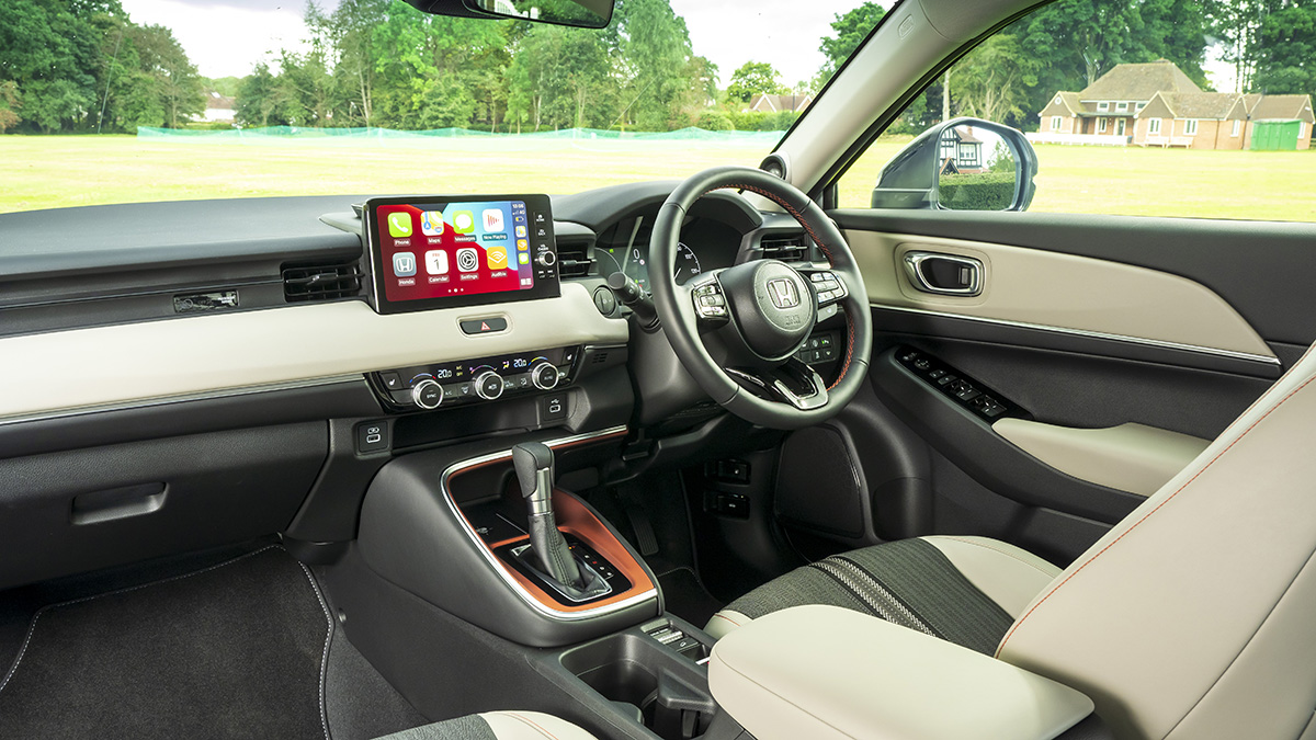 Honda HR-V crossover interior dashboard