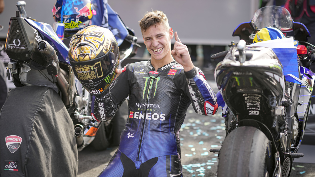 Fabio Quartararo is MotoGP's first French world champion