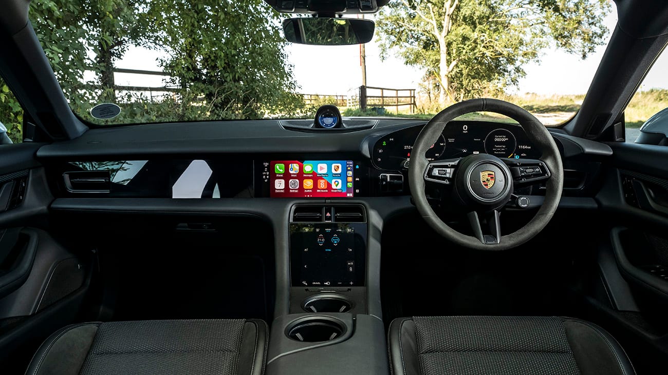 Porsche Taycan Cross Turismo Interior Layout & Technology Top Gear