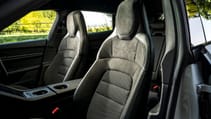 Porsche Taycan 4S Cross Turismo interior front seats