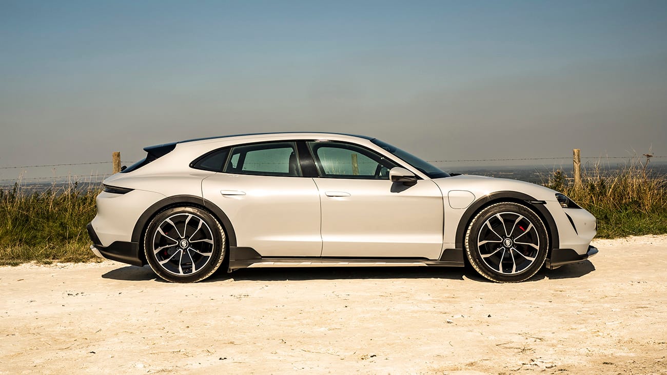 Porsche Taycan 4S Cross Turismo review cheaper electric estate driven