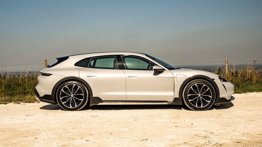 Porsche Taycan 4S Cross Turismo review cheaper electric estate driven
