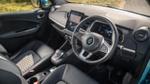 Renault Zoe E-Tech Electric dashboard steering wheel