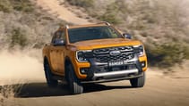 2022 Ford Ranger on dirt