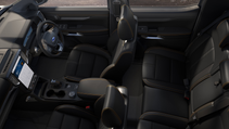2022 Ford Ranger seat layout