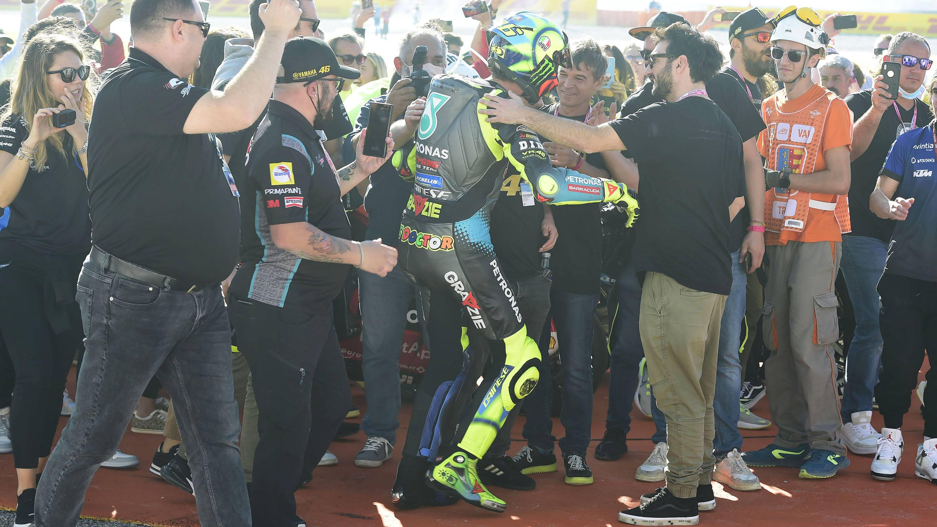 Pictures from Valentino Rossi s final race and top ten finish