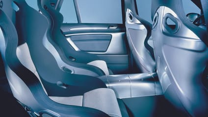 BMW X5 Le Mans interior rear seats