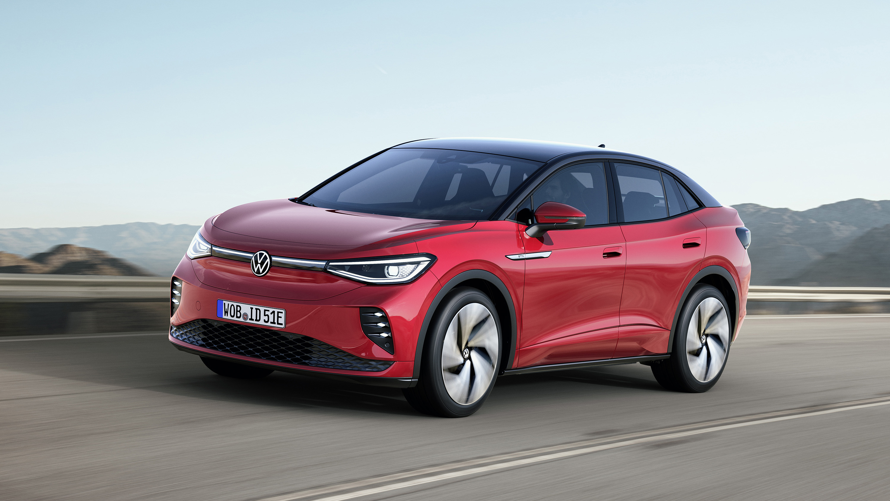 The Volkswagen Id5 Is A Coupefied Electric Suv With Up To 300bhp Top