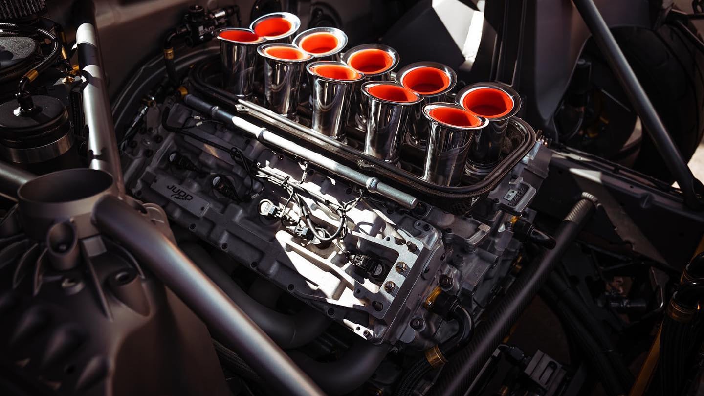 Behold a 750bhp, naturallyaspirated V10 Toyota Supra Top Gear