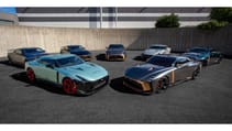 Nissan GT-R 50 by Italdesign first five cars plus the test car