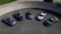 Nissan GT-R 50 by Italdesign first five cars plus the test car