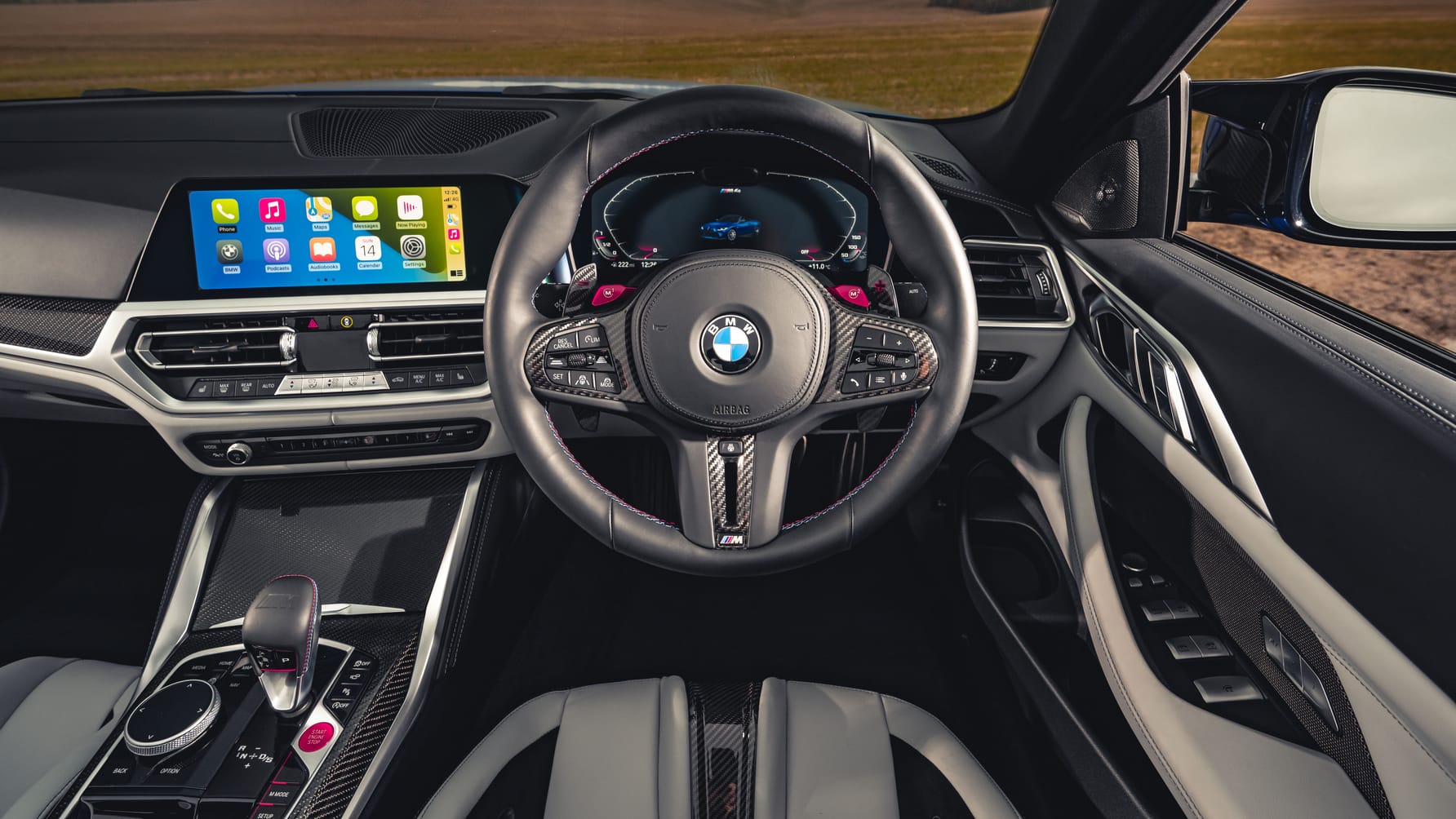 BMW M4 Competition Convertible Interior Layout & Technology Top Gear