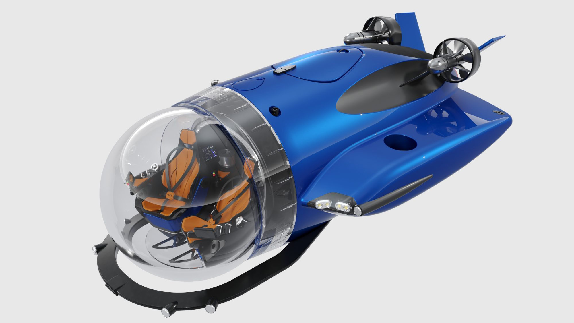 The U-Boat Worx Super Sub is a “high-performance sports submarine