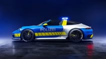 TechArt Porsche 911 Targa Police Car Top Gear