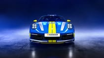 TechArt Porsche 911 Targa Police Car Top Gear
