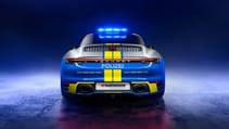 TechArt Porsche 911 Targa Police Car Top Gear