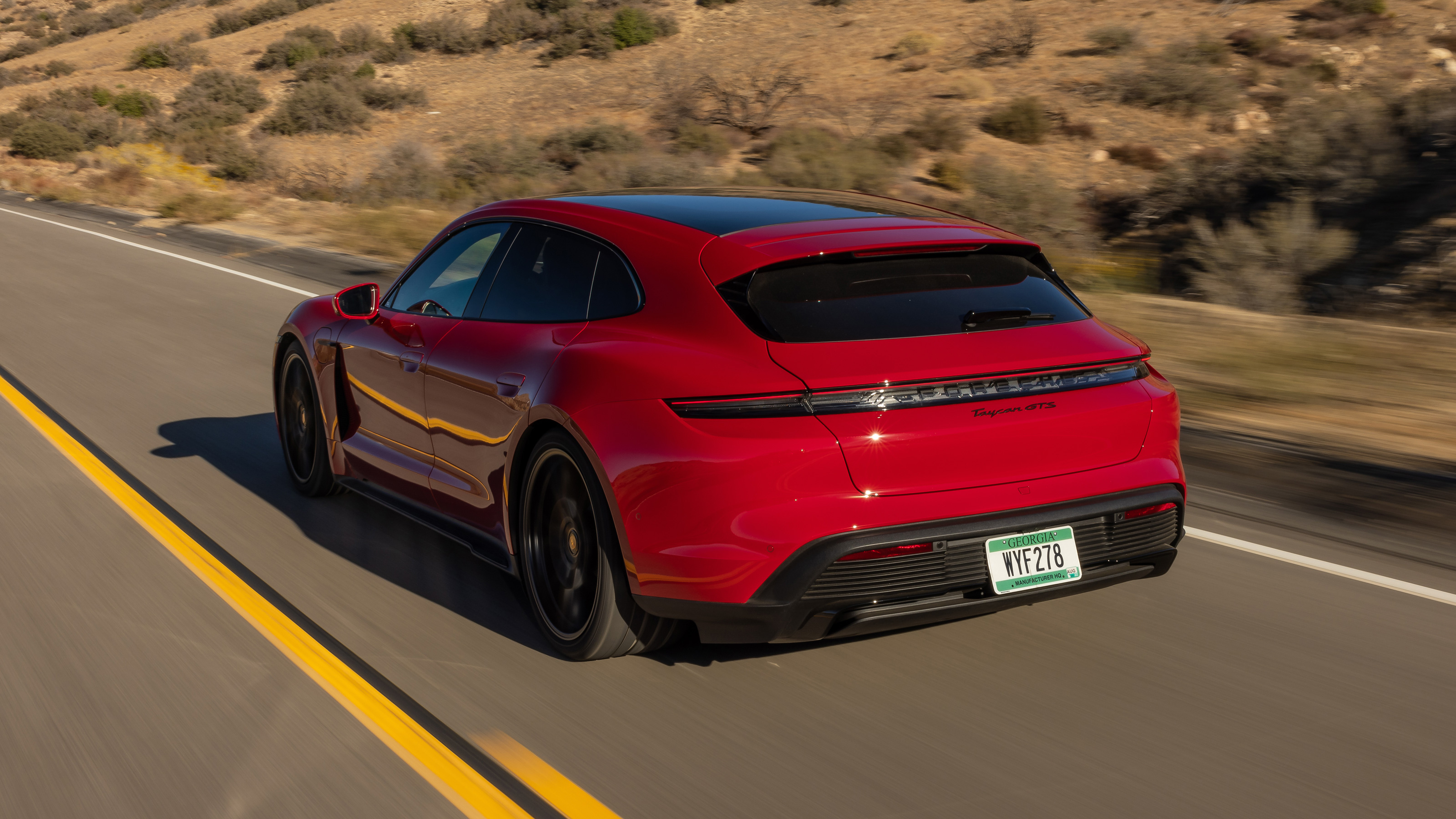 Porsche Taycan Sport Turismo Review 2024