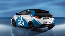 Toyota GR Yaris H2 hydrogen hot hatch rear
