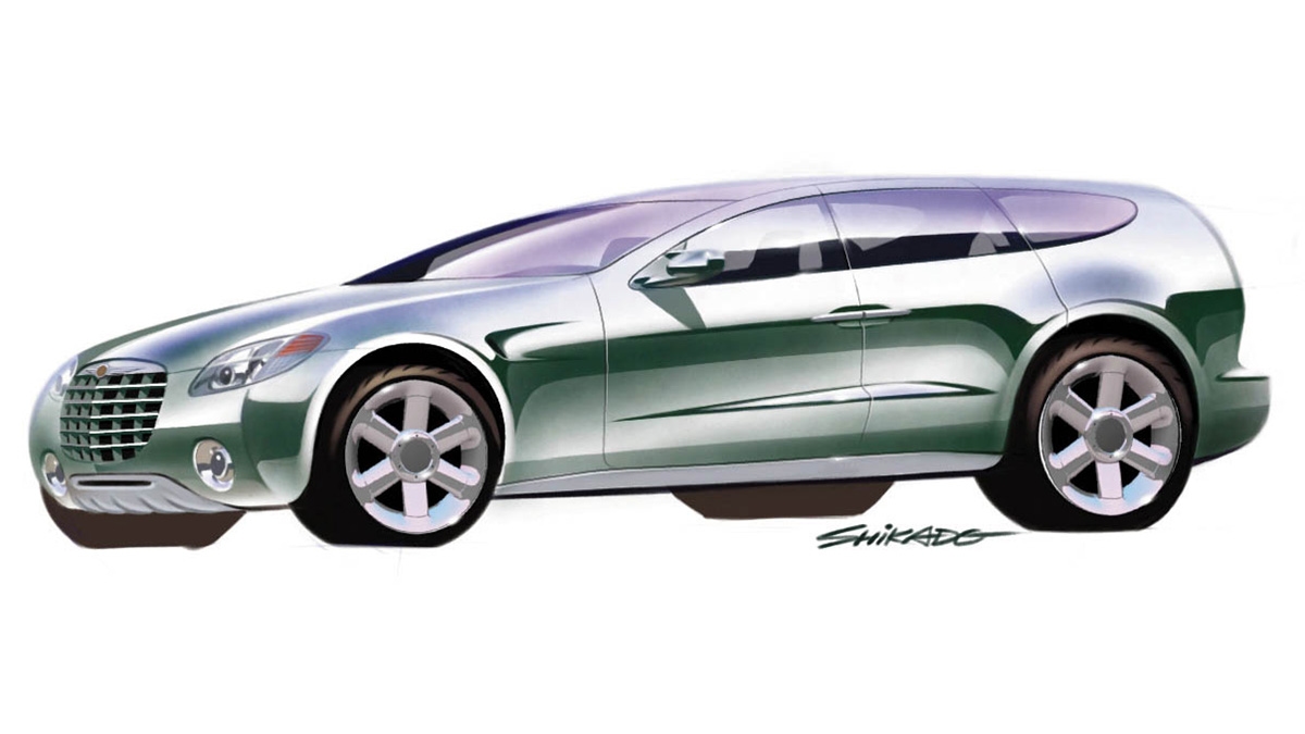 This hybrid-hybrid Chrysler concept from 2000 was the ultimate estate