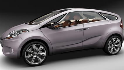 Hyundai HED-5 i-Mode concept front three quarters