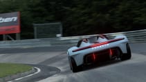 Porsche Vision Gran Turismo on the Karussell