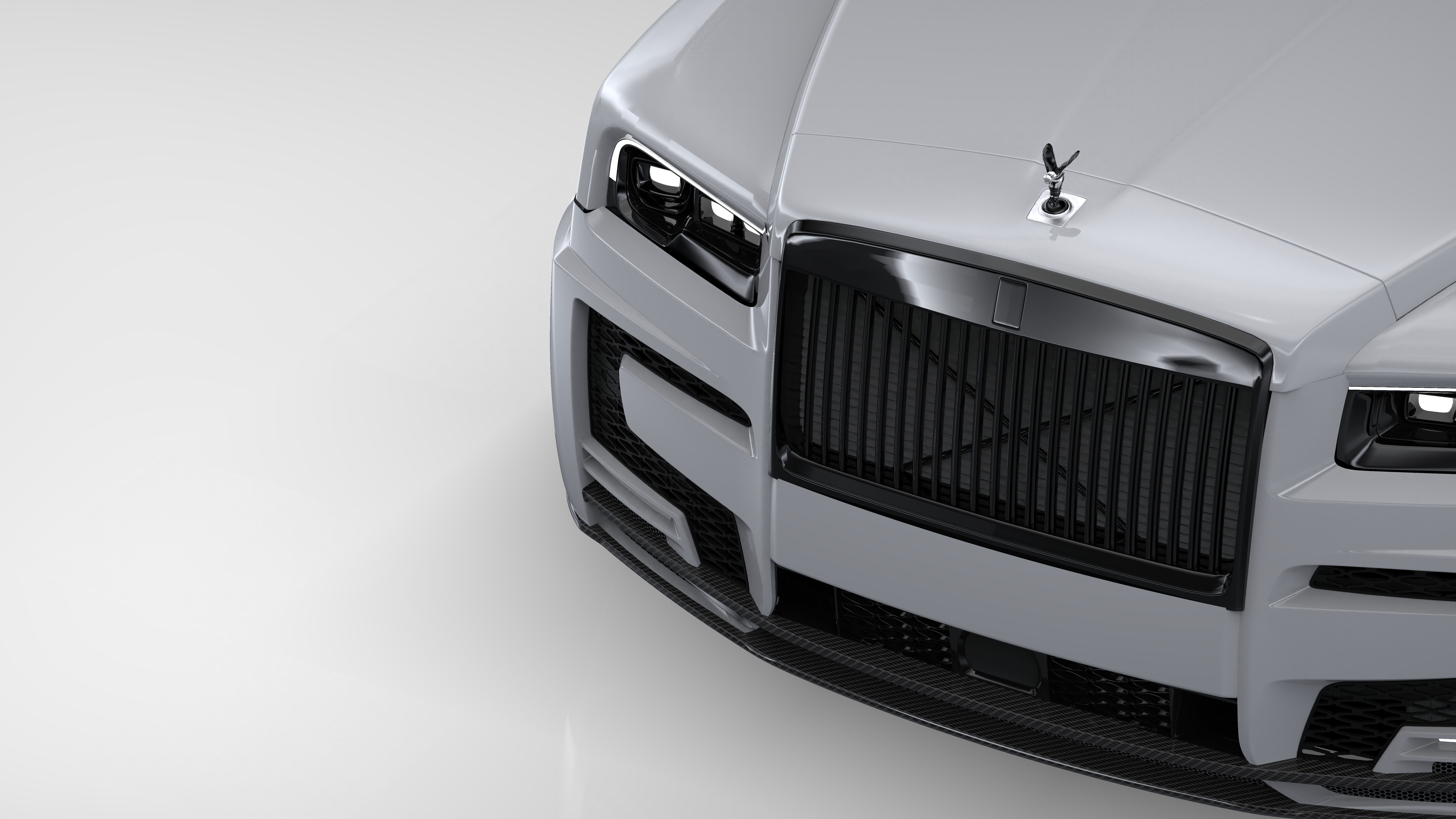 Here's a modified, $500k Rolls-Royce Cullinan with 3D-printed panels