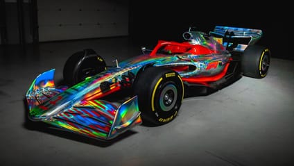 F1 2022 model car