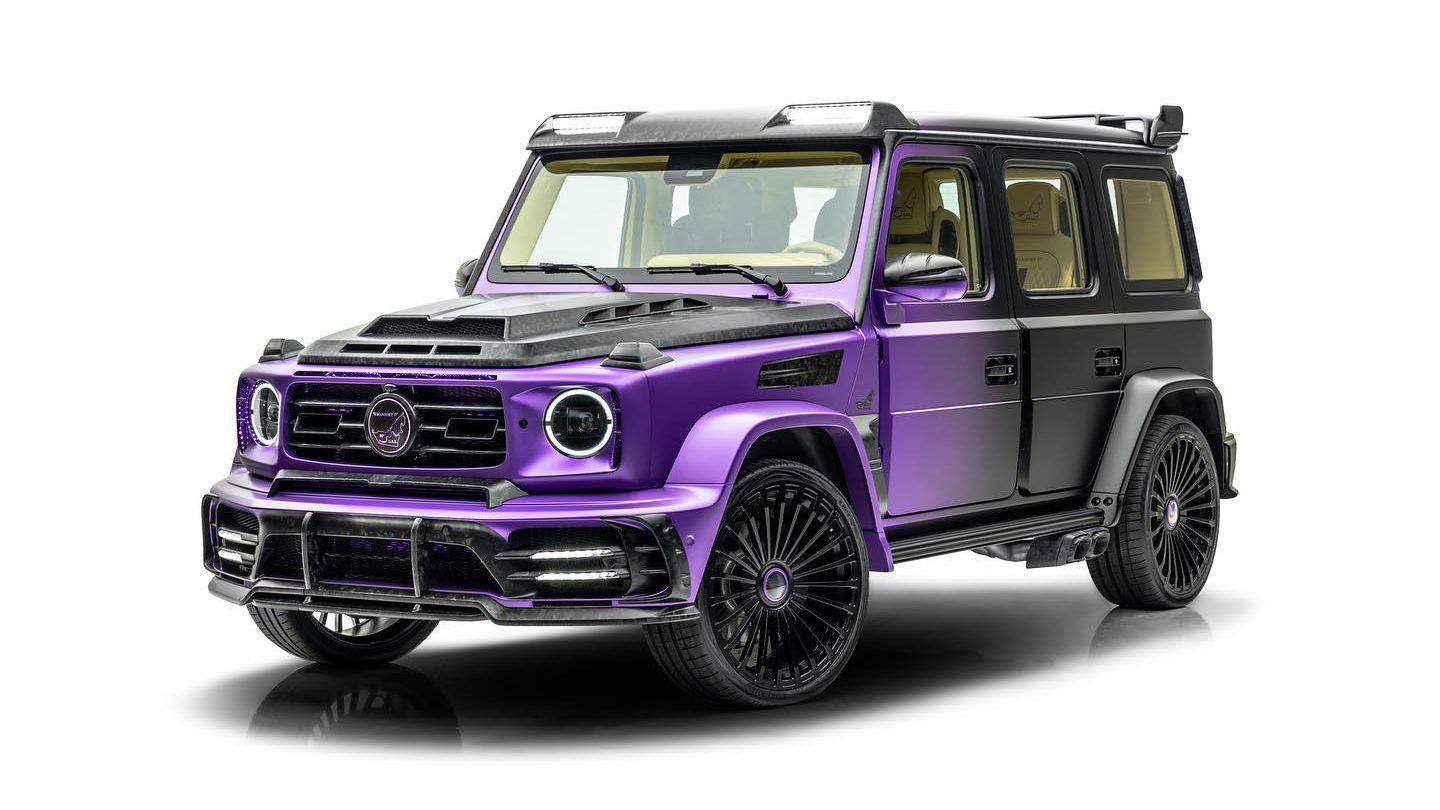 This is a $385,000 custom Mercedes-AMG G63 pickup