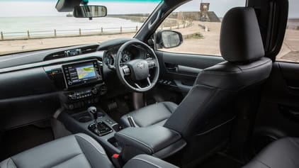 Toyota Hilux Interior Layout & Technology | Top Gear