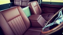 Everrati's Land Rover Series IIA interior front seats