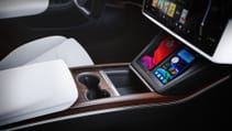 Tesla Model S centre console