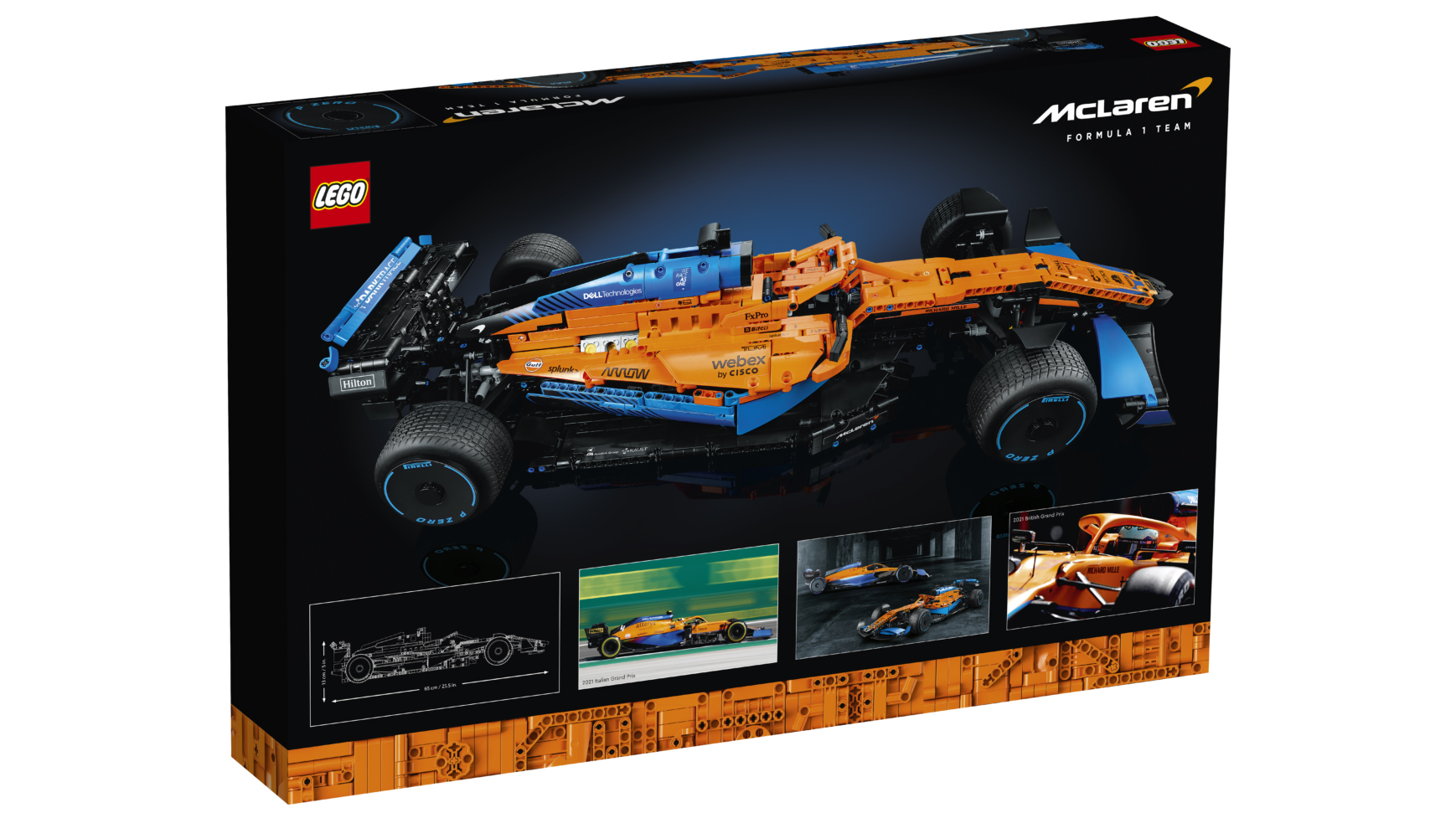 LEGO Technic McLaren Formula 1 F1 Team Race Car Set 42141 - US