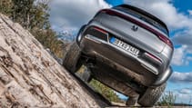 Mercedes-Benz EQC 4x4 Squared rear view off-roading