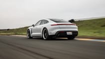 Porsche Taycan Turbo S rear end