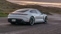 Porsche Taycan Turbo S rear static