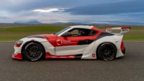 Toyota Supra autonomous drifting