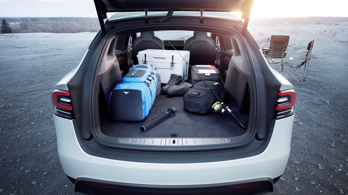 Tesla Model X rear hatch
