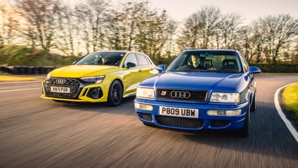 (2021) audi rs3 vs audi rs2 (1996)