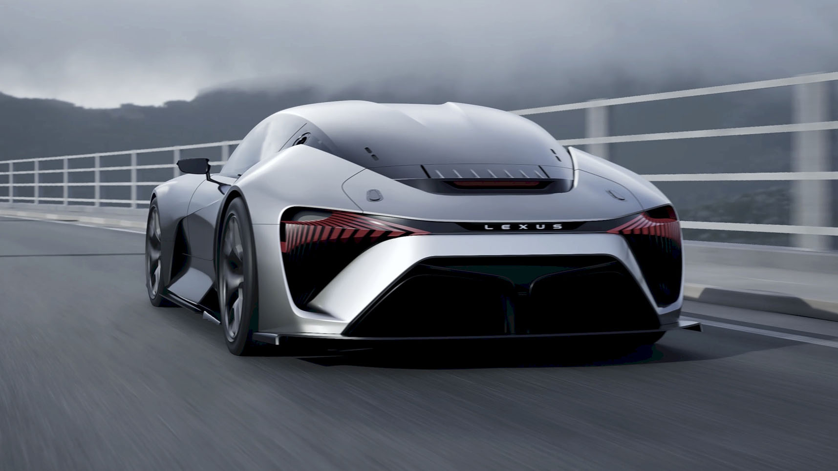 Here are new pics of the nextgen electric Lexus supercar Top Gear