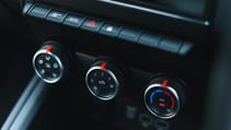 Renault Clio climate controls