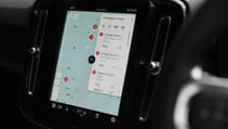 Volvo C40 Recharge screen