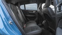 Volvo C40 Recharge back seats