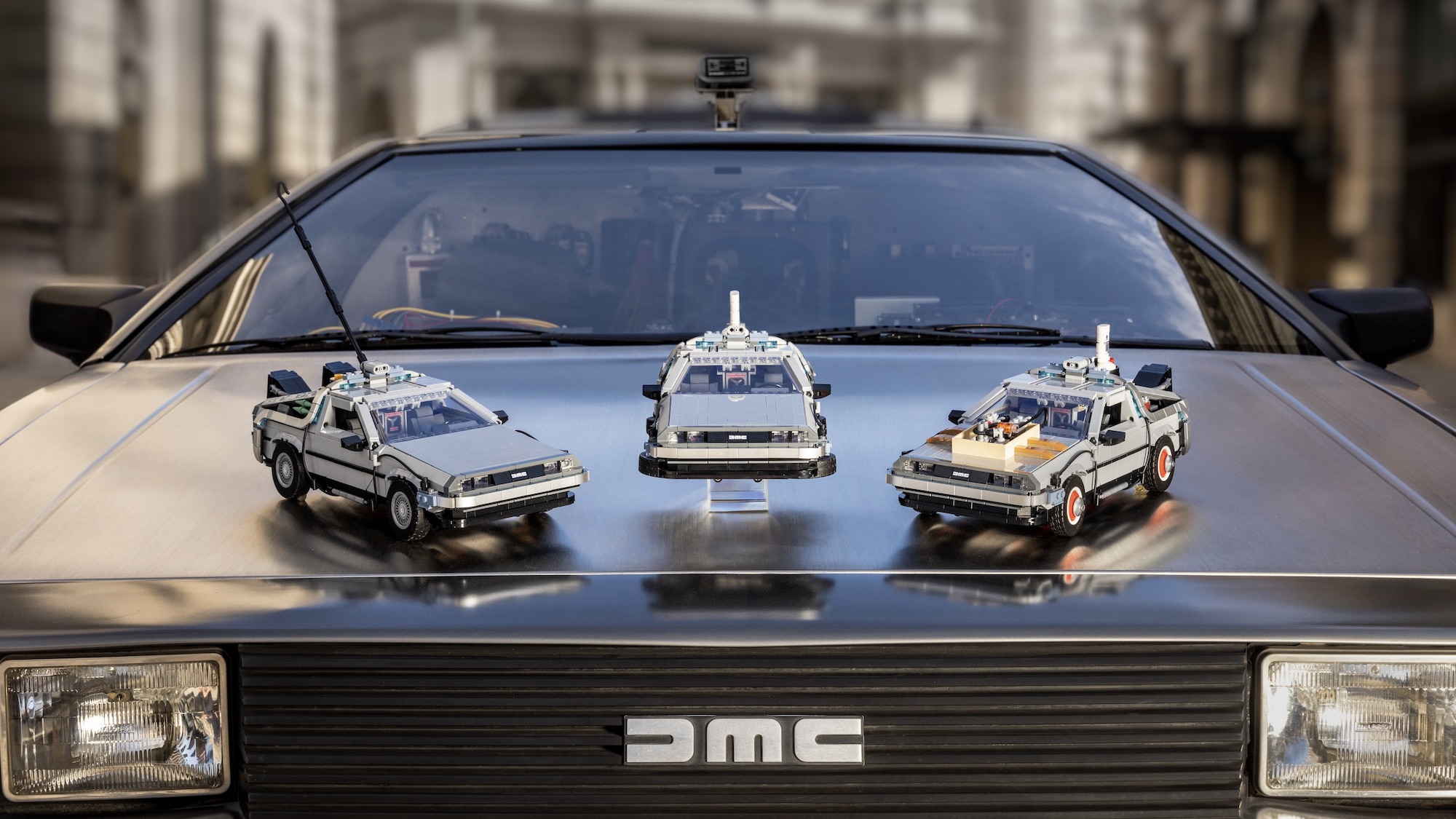 Lego's Back to the Future DeLorean is 1,872 bricks of pure