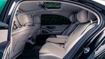 Mercedes S-Class back seats