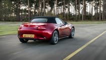 Mazda MX-5 convertible rear end
