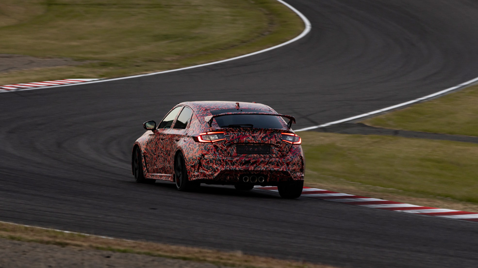 Honda Civic Type R beats its own lap record at Spa