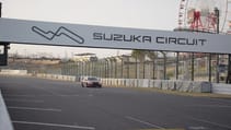 Honda Civic Type R lap record Suzuka finish